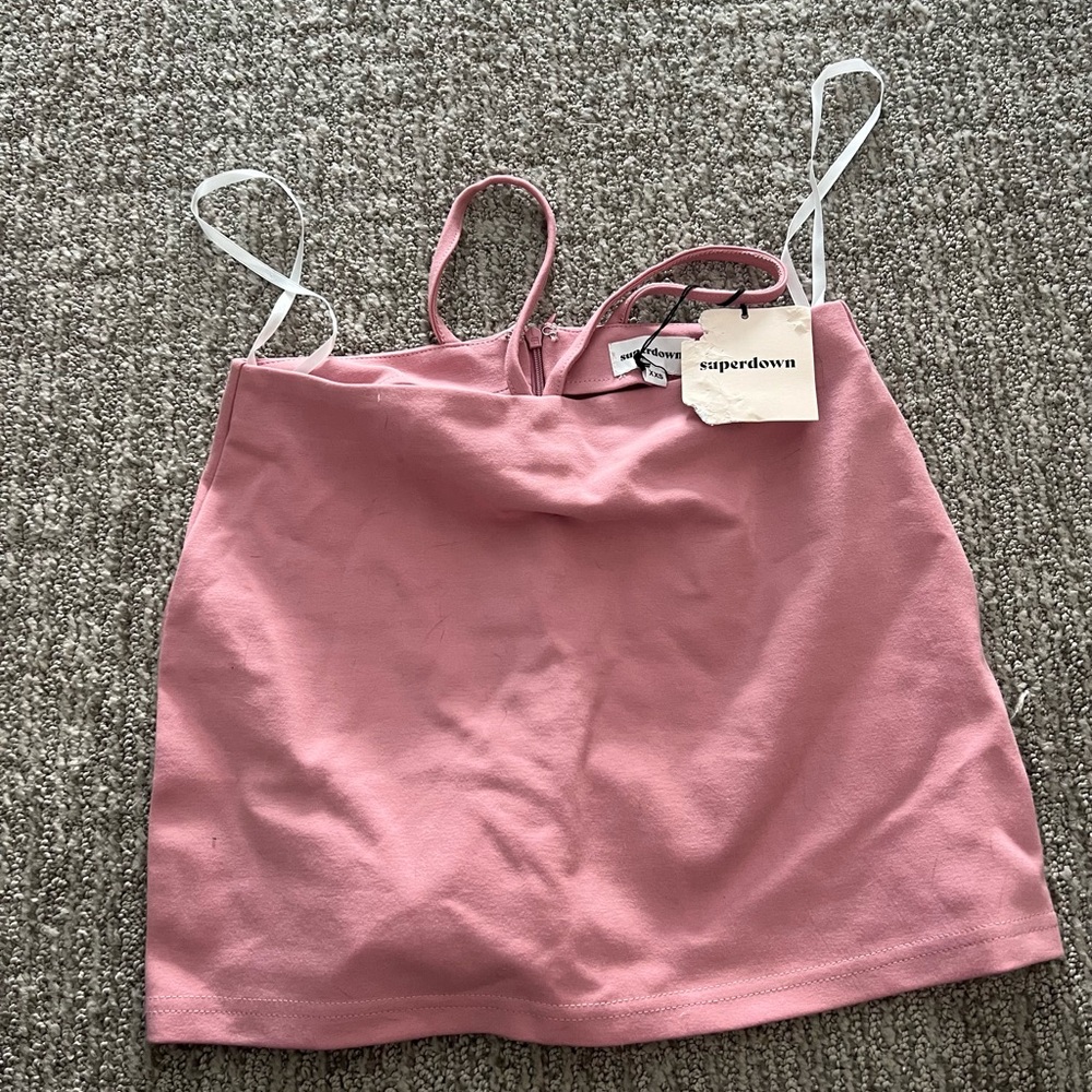 Superdown Blush Pink Skirt